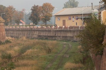 Oprava opěrné zdi u mlýna.