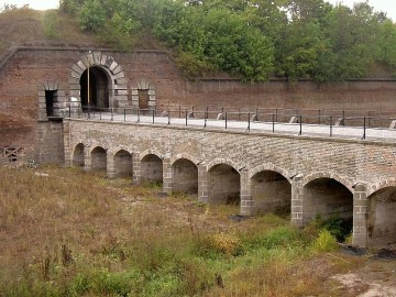 Horní vodní brána – nově rekonstruovaný most.
