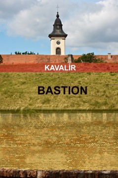 Barevně je znázorněno převýšení kavalíru nad bastionem.
