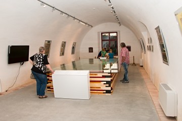 Návštěvníci muzea.